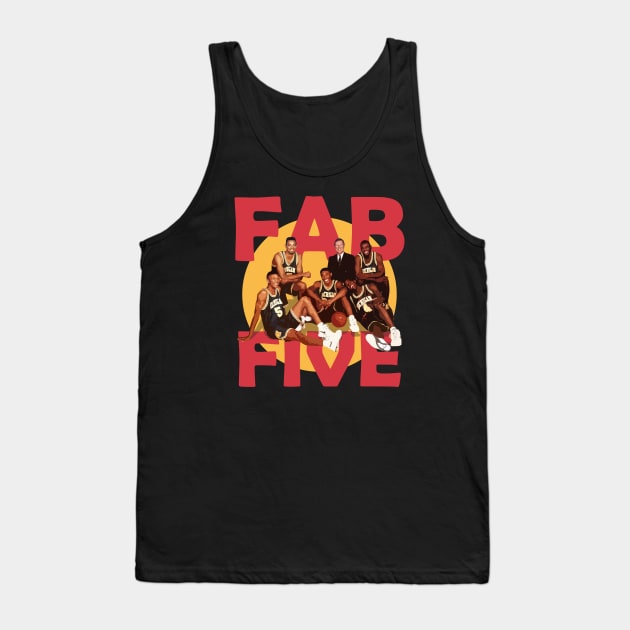 FAB FIVE IS HAPPY Tank Top by sodakohan